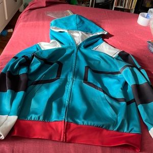 Unisex Midoriya Izuku Hoodie Deku Hoodie Sweatshirt Costume